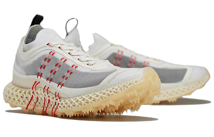 adidas Y-3 Runner Halo 4D 'Core White Red' GW4451