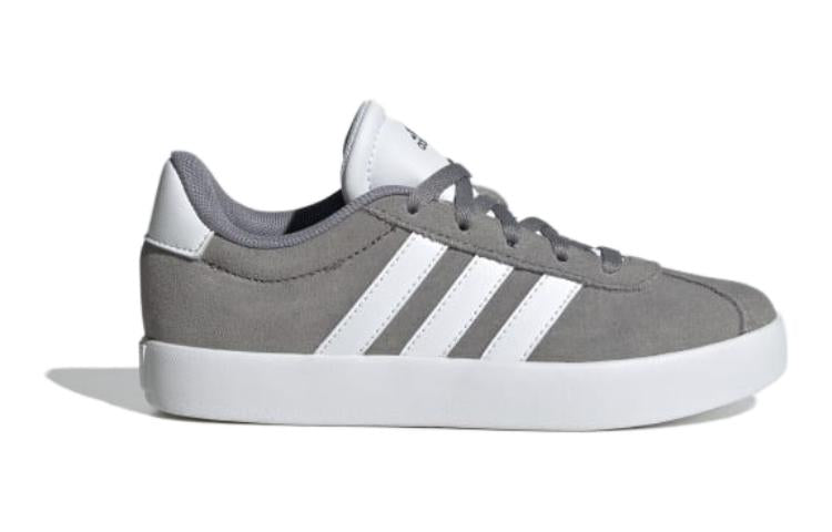(GS) adidas VL Court 3.0 'Grey White' ID6314