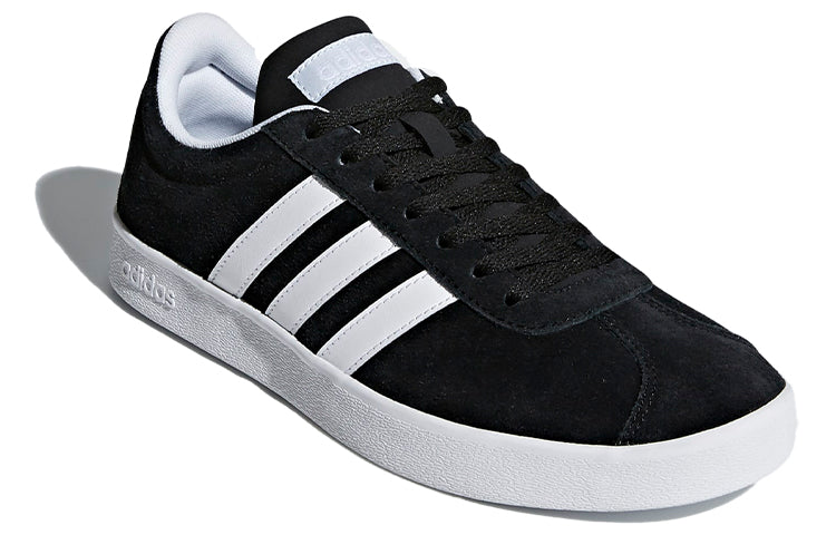 (WMNS) adidas VL Court 2.0 'Black White' DA9887
