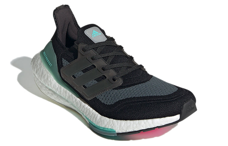 (WMNS) adidas Ultraboost 21 'Black Acid Mint' FY0412