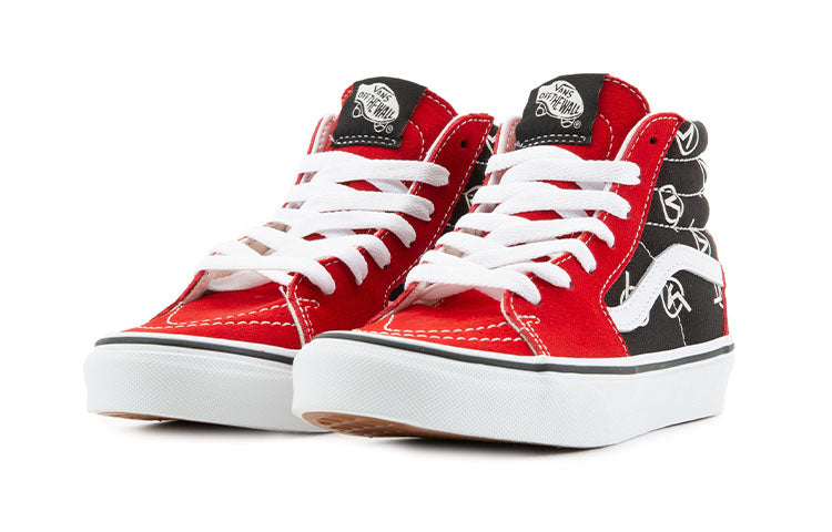 (PS) Vans SK8-Hi 'Red Black' VN0A4BUW17B