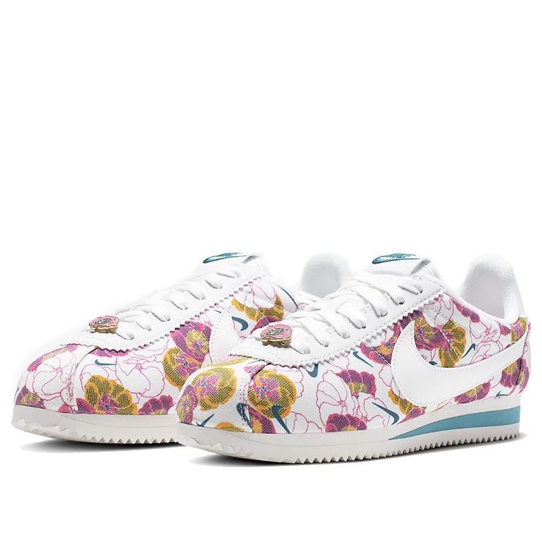 (WMNS) Nike Cortez 'White Floral' AV1338-100