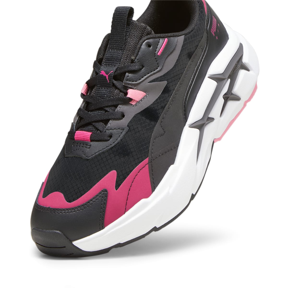 (WMNS) PUMA Spina Nitro Sneakers 'Black Pink' 392480-03