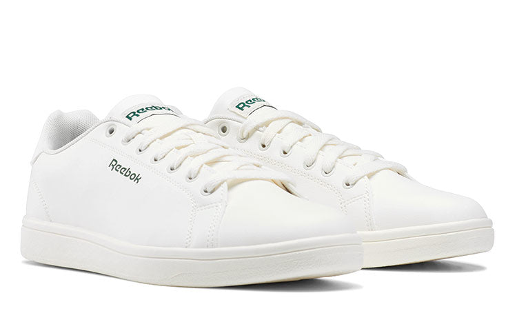 Reebok Court Series 1 Non-Slip Shock Absorption Low Tops Casual Skateboarding Shoes White GW2731