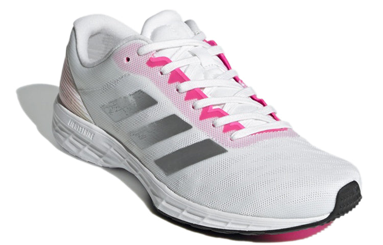 (WMNS) adidas Adizero RC 3 'White Pink Gray' H69056