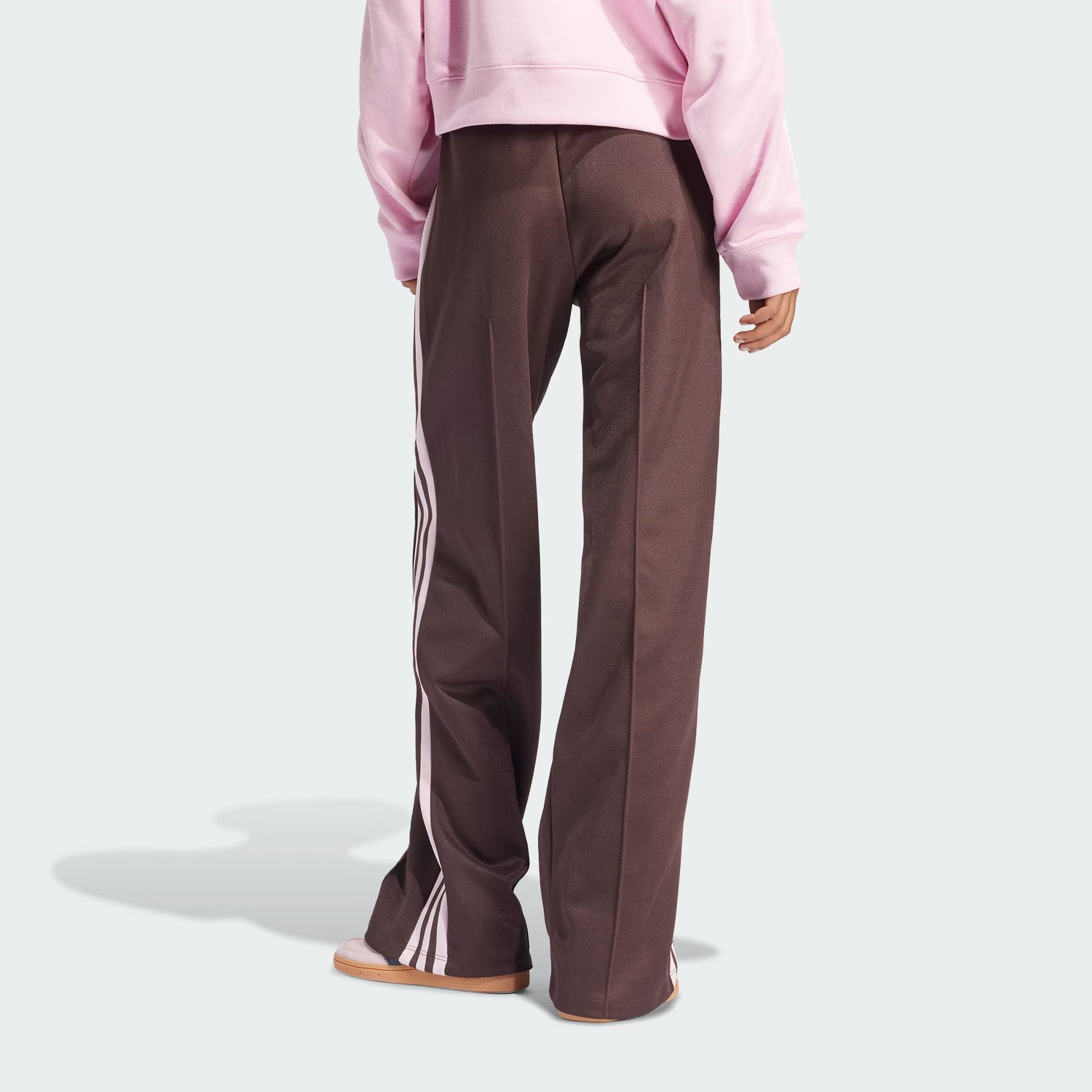 (WMNS) adidas originals Beckenbauer Track Suit Pants Asia Sizing 'Brown' IR6093