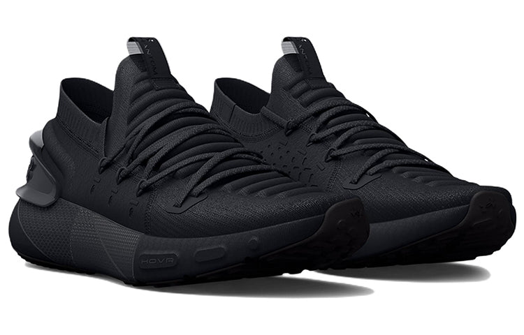 (WMNS) Under Armour HOVR Phantom 3 'Triple Black' 3025517-002