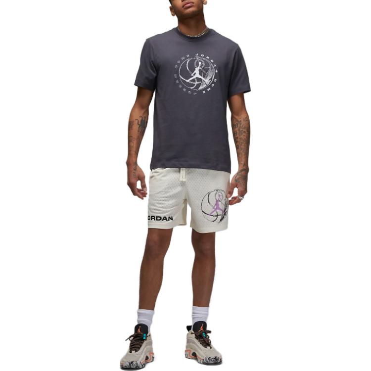 Air Jordan Dri-FIT Sport Graphic T-Shirt 'Grey' DX9601-022