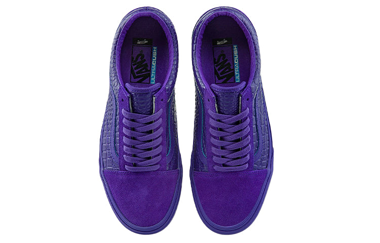 Vans Old Skool VLT LX 'Croc Skin - Deep Blue' VN0A4BVF2TP