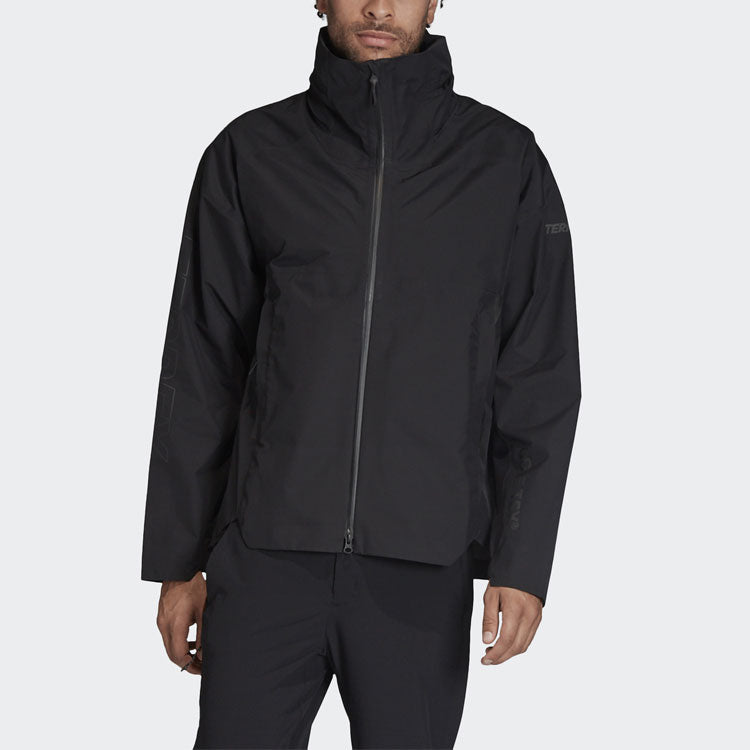 adidas Myshelter Gtx Outdoor Casual Sports Stand Collar Jacket Black FP8450