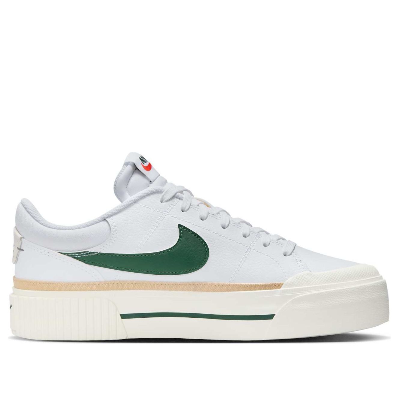 (WMNS) Nike Court Legacy Lift 'White Sail Fir' DM7590-107