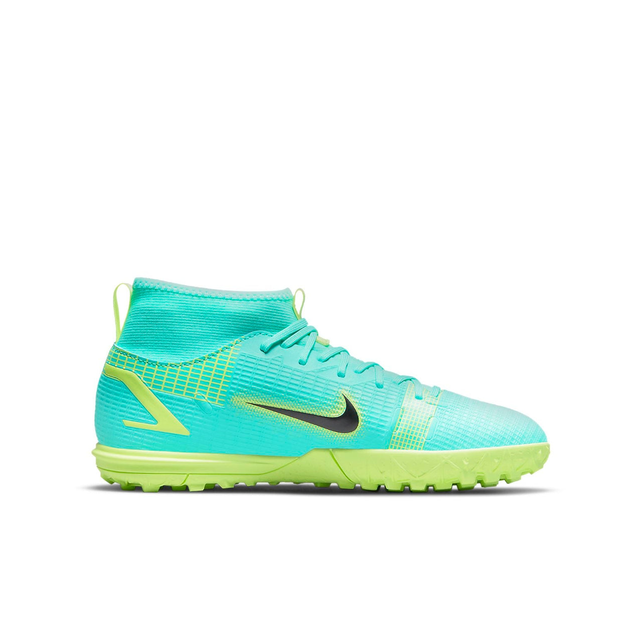 (GS) Nike JR Mercurial Superfly 8 Academy TF 'Green Yellow' CV0789-403