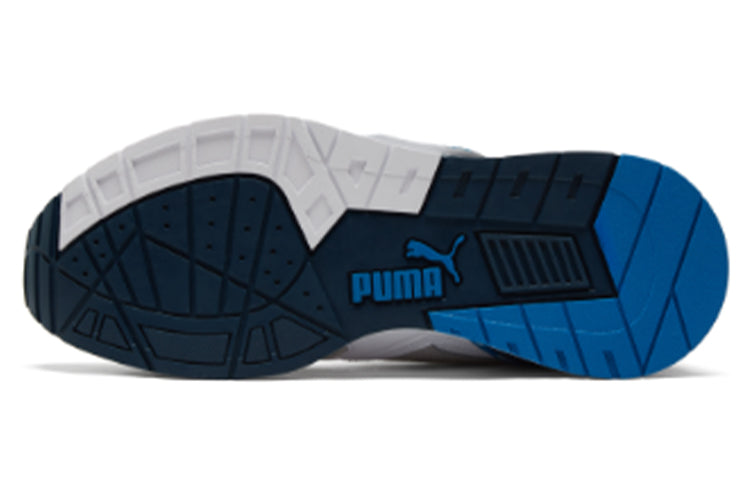 PUMA Unisex Mirage Mox Running Shoes White/Blue 381014-03
