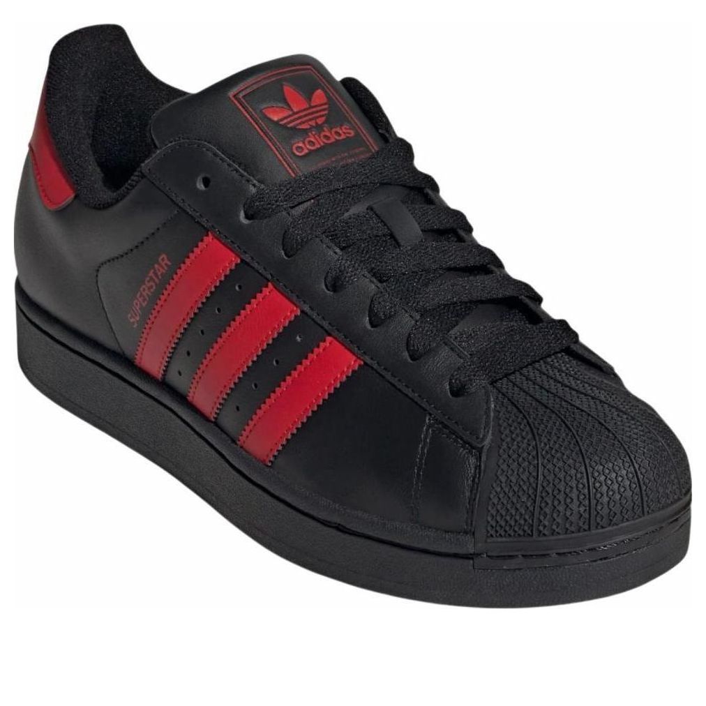 adidas Superstar 2 'Core Black Better Scarlet' JQ2309