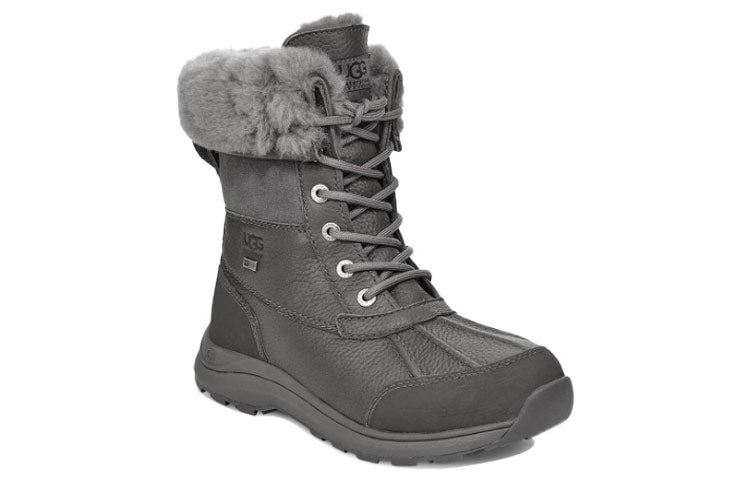 (WMNS) UGG Adirondack III Boot Snow Boots Gray 1095141-CHRC