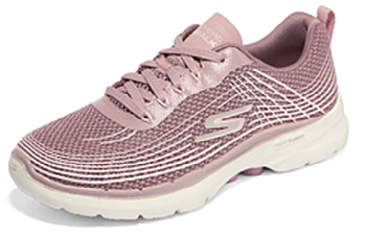(WMNS) Skechers GO Walk 6 'Mauve' 124554-MVE