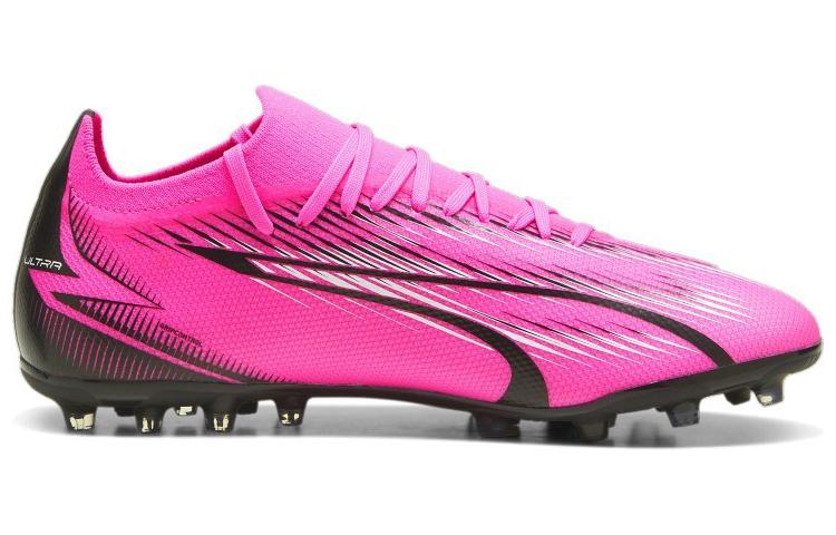 PUMA Ultra Match MG Track Shoes 'Pink White Black' 107756-01