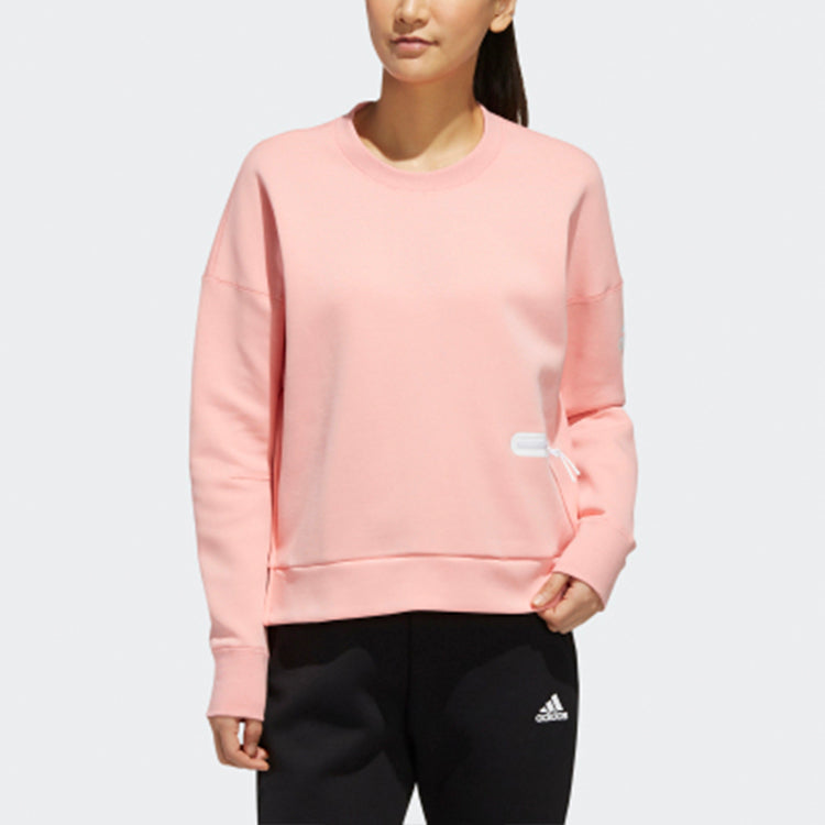 (WMNS) adidas Sports Stylish Pullover Pink FM9297