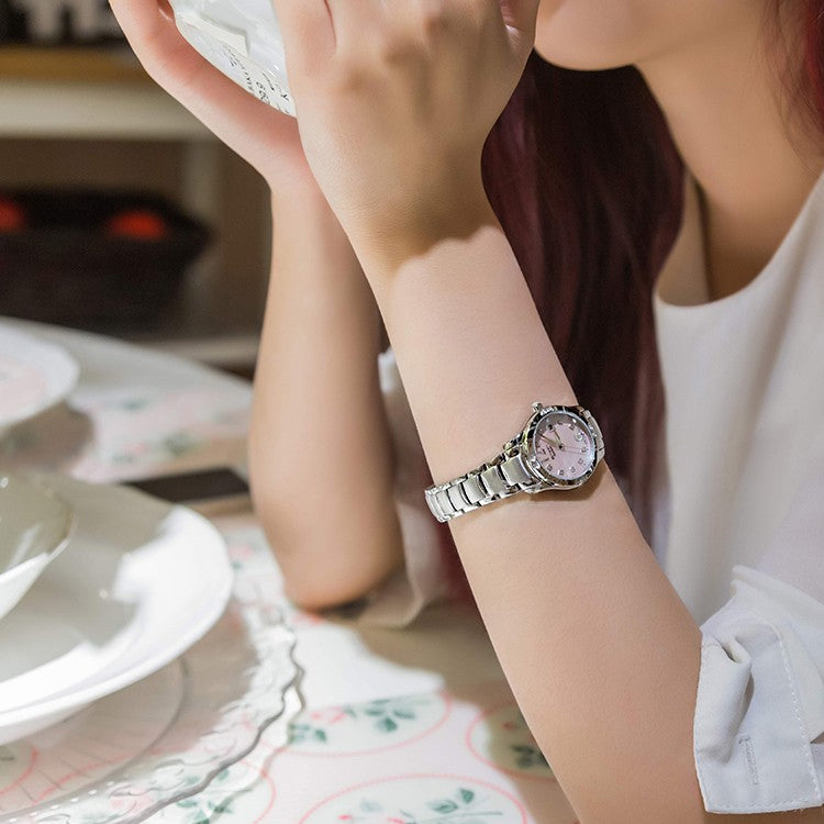 CASIO SHEEN Quartz Stainless Steel Strap Pink Analog SHN-4019DP-4A
