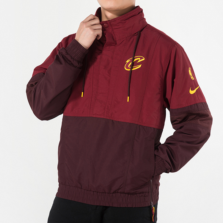 Nike NBA Cleveland Cavaliers Sports Jacket Red AH4326-677