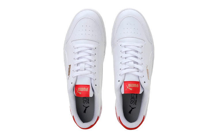 PUMA Shuffle Sneakers White/Red 309668-06