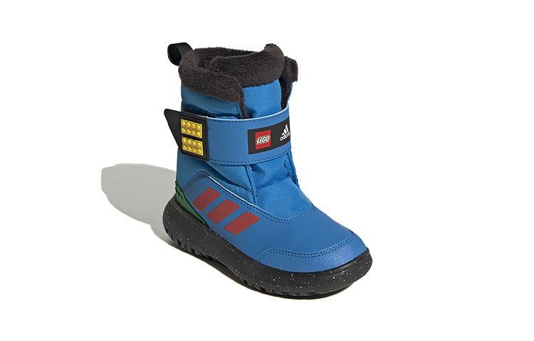 (PS) adidas x LEGO Winterplay Boots 'Shock Blue Red Core Black' GW4422