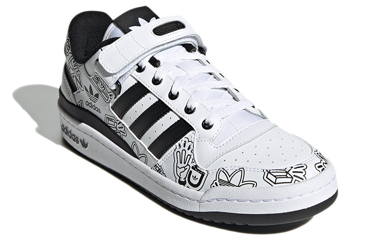 adidas originals Forum Low 'Black White' GW4921