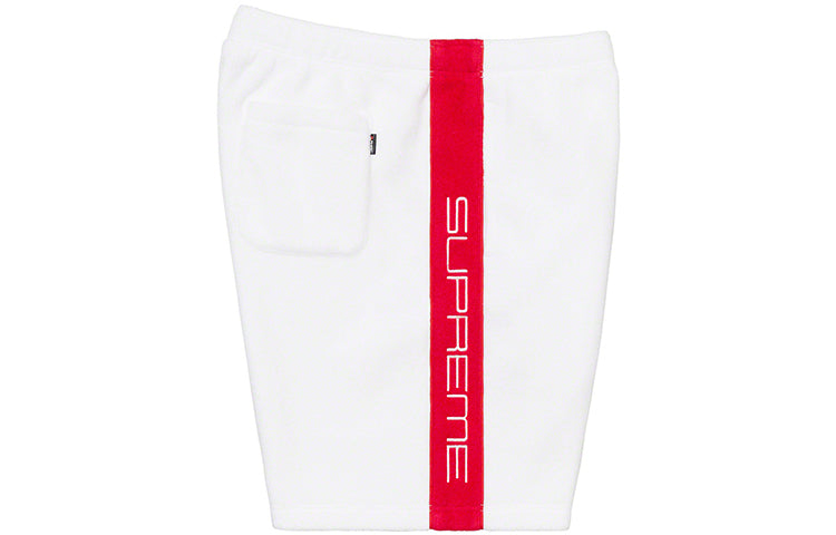 Supreme FW19 Week 10 Polartec Short White Logo SUP-FW19-926