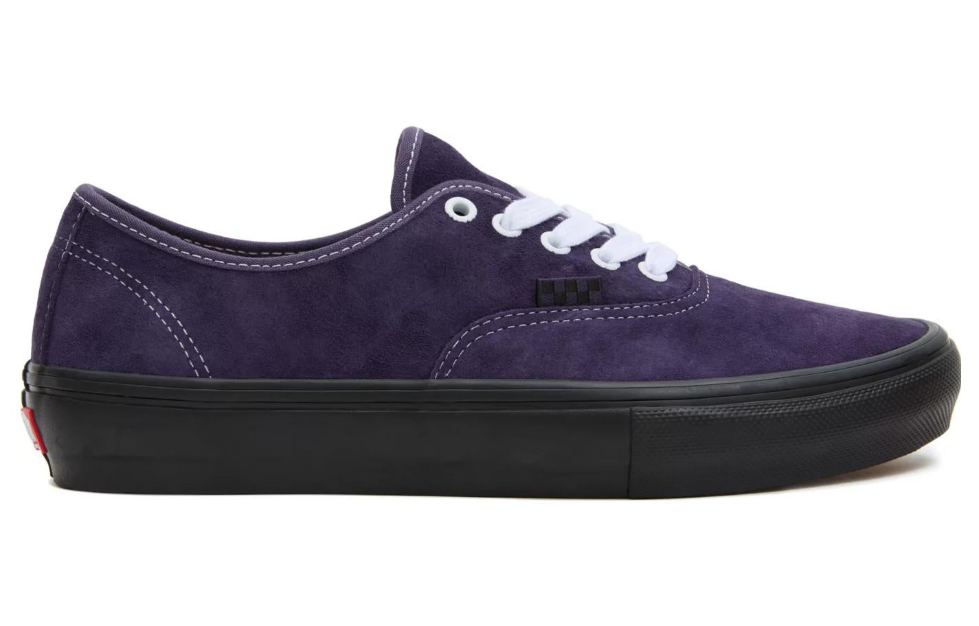 Vans Skate Authentic Pig Suede 'Purple Black' VN0A5FC8BG2