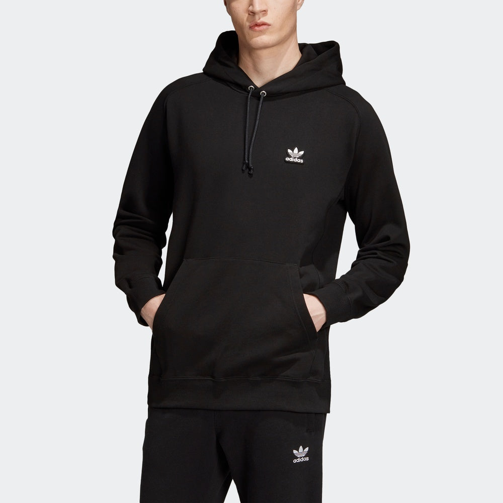 adidas originals AC Wappen Pullover Long Sleeves Black DX4212