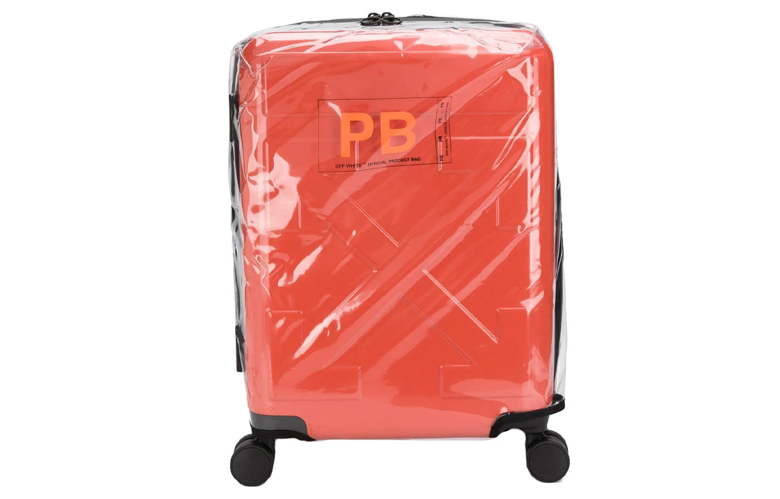 Off-White Word Printing Orange OMNG006E20MAT0012500