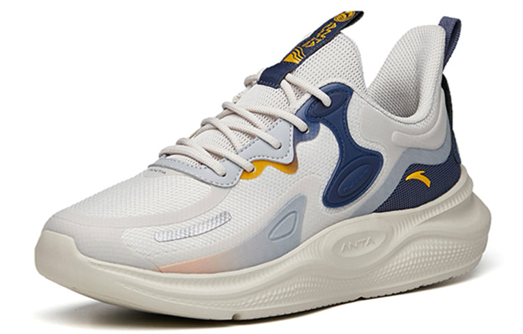 ANTA The Cloud 2 Leather Patch 'Grey Blue Navy' 112145541R-3