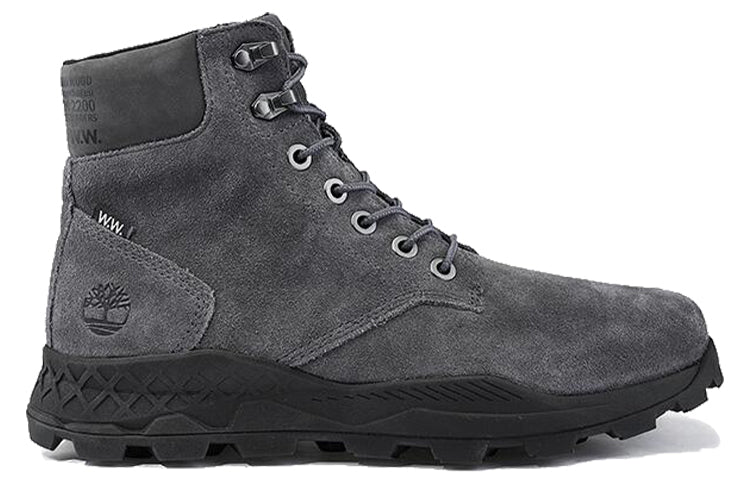 Timberland x Wood Wood Brooklyn 6 Inch Wide-Fit Boot 'Grey' A28MR