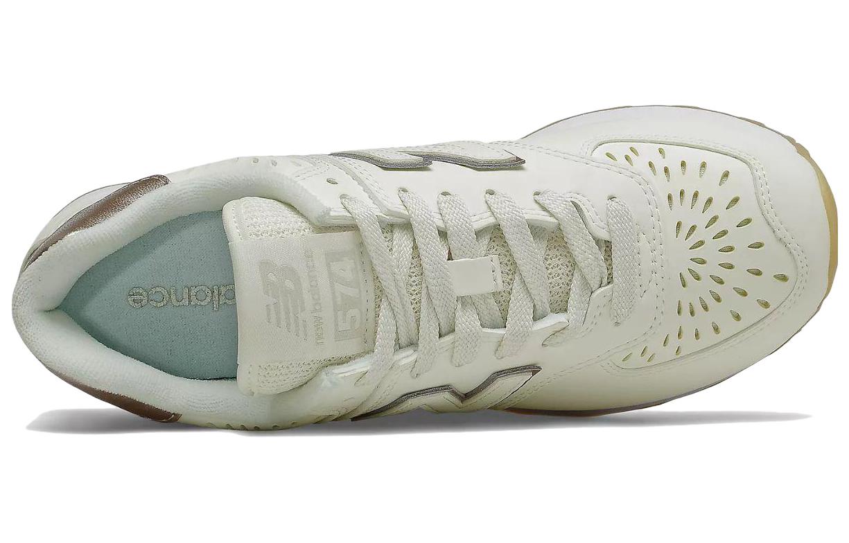 (WMNS) New Balance 574 Series Low Tops Retro White WL574SBA