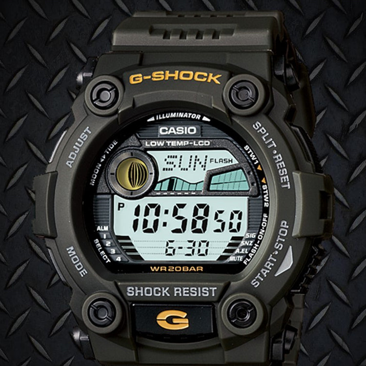 CASIO G-Shock Digital 'Green' G-7900-3