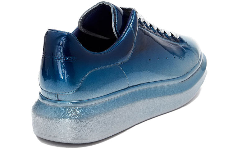 Alexander McQueen Oversized Sneaker 'Silver Blue' 604244WHXF18160