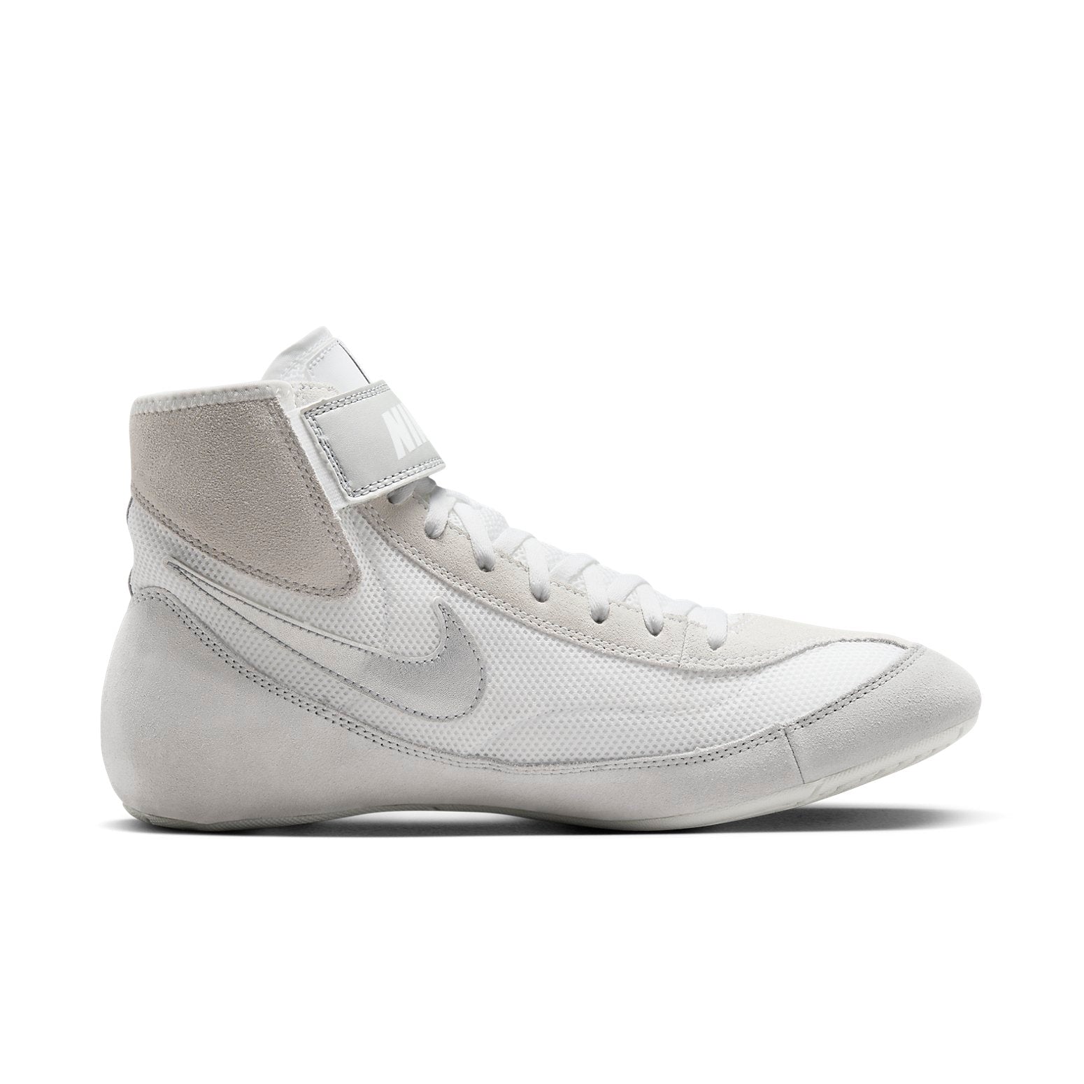 Nike SpeedSweep 7 Wrestling Shoes 'White Metallic Silver' 366683-100