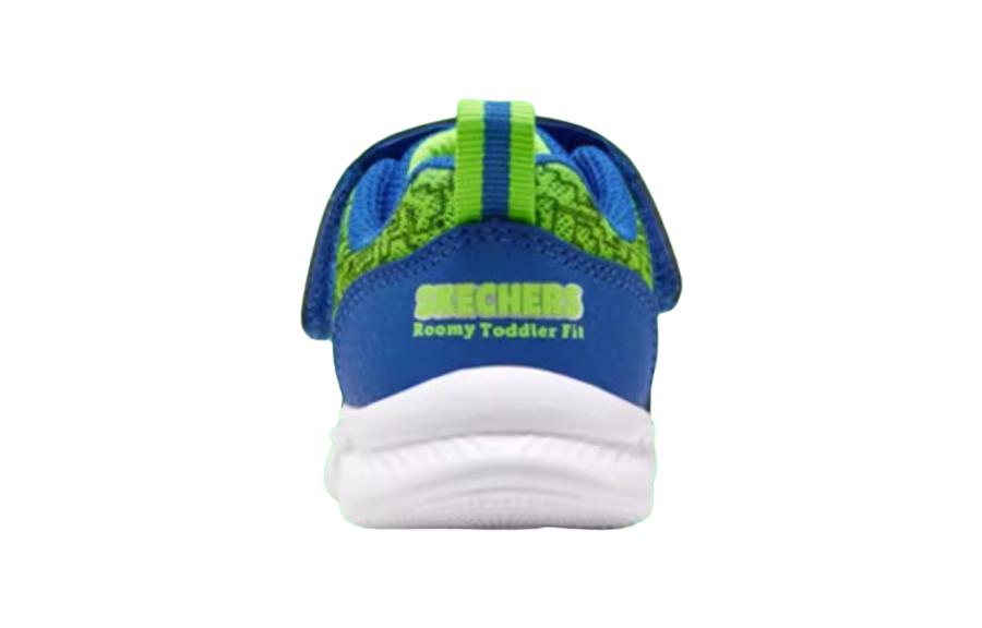 (TD) Skechers Comfy Flex 2.0 'Blue Lime' 401512N-BLLM