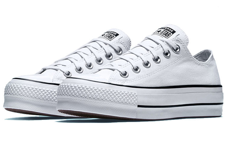 (WMNS) Converse Chuck Taylor All Star Lift Ox 'White Black' 560251C