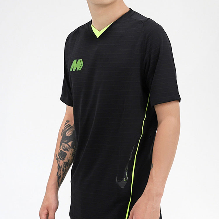 Men's Nike AS logo Training Short Sleeve Black T-Shirt CK5604-010