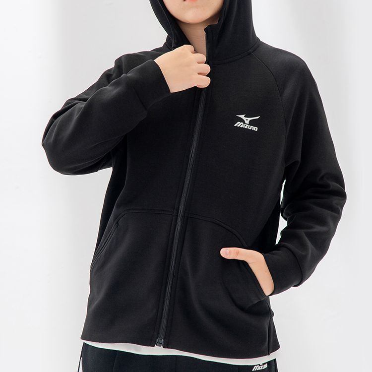(GS) Mizuno Casual Jacket 'Black' 32CC2A01