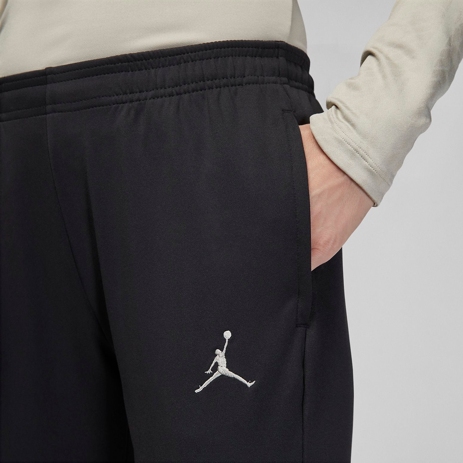 (WMNS) Air Jordan x Paris Saint-Germain Strike Third Football Knit Pants 'Black' DZ0899-010