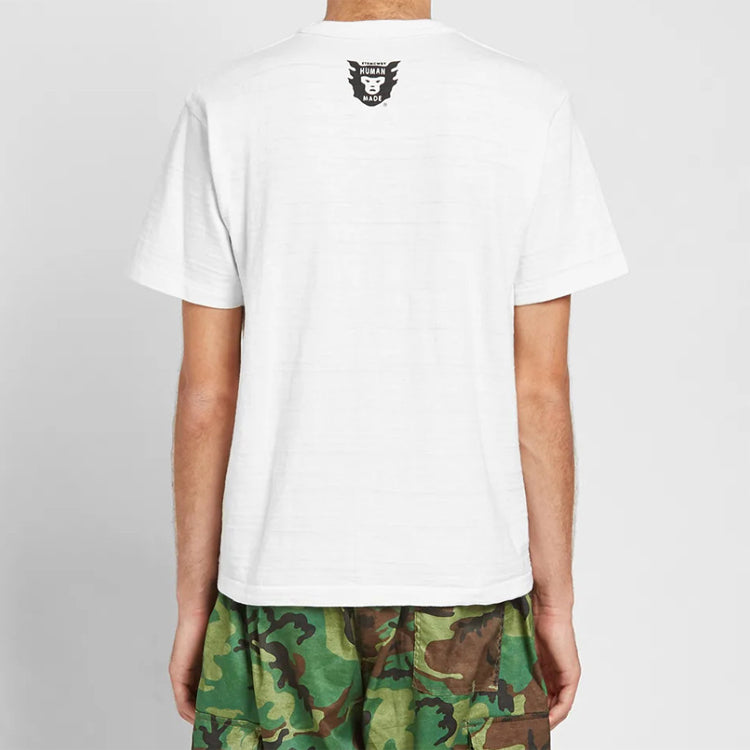 HUMAN MADE Logo Short-sleeved Unisex White HM18TE018