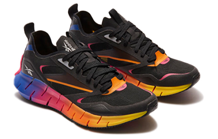 Reebok Zig Kinetica Horizon 'Black Rainbow' FZ4835