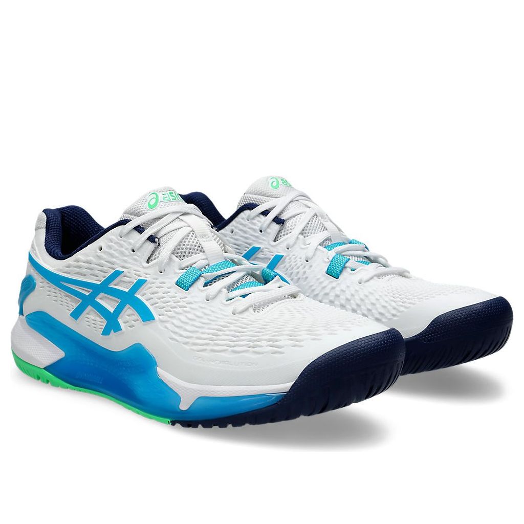 ASICS Gel-Resolution 9 'White Digital Aqua' 1041A330-103