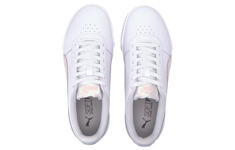 (WMNS) PUMA Carina Leather 'White Rose Water' 370325-10
