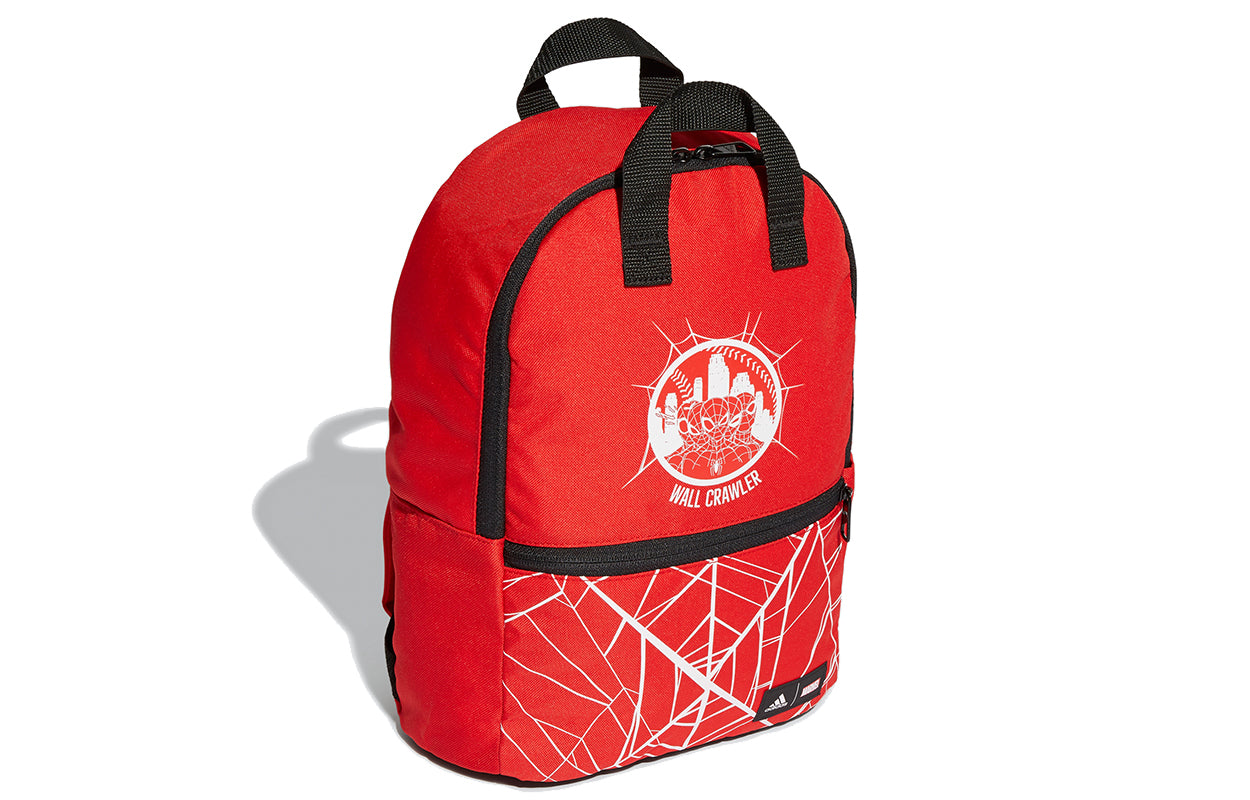 (GS) adidas Marvel Spider-Man Backpack 'Red' GN2090