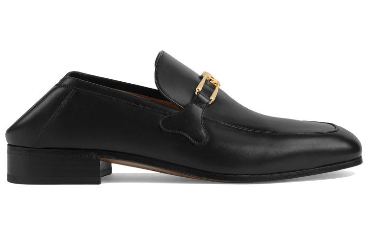 Gucci Interlocking G Loafers 'Black' 598348-06F10-1000