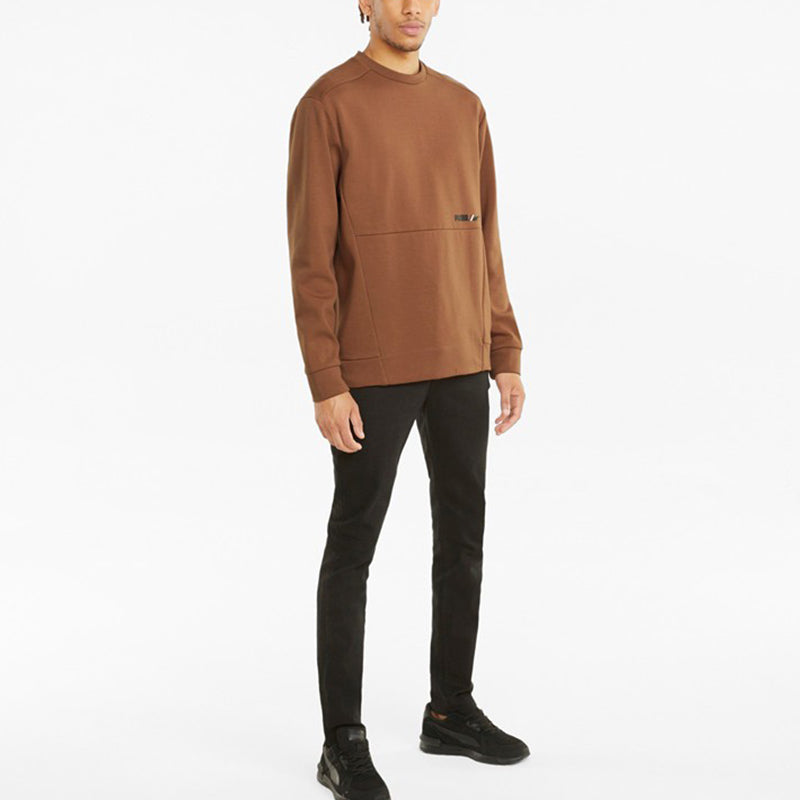 PUMA Winterized Crew Logo 'Tan' 846545-17