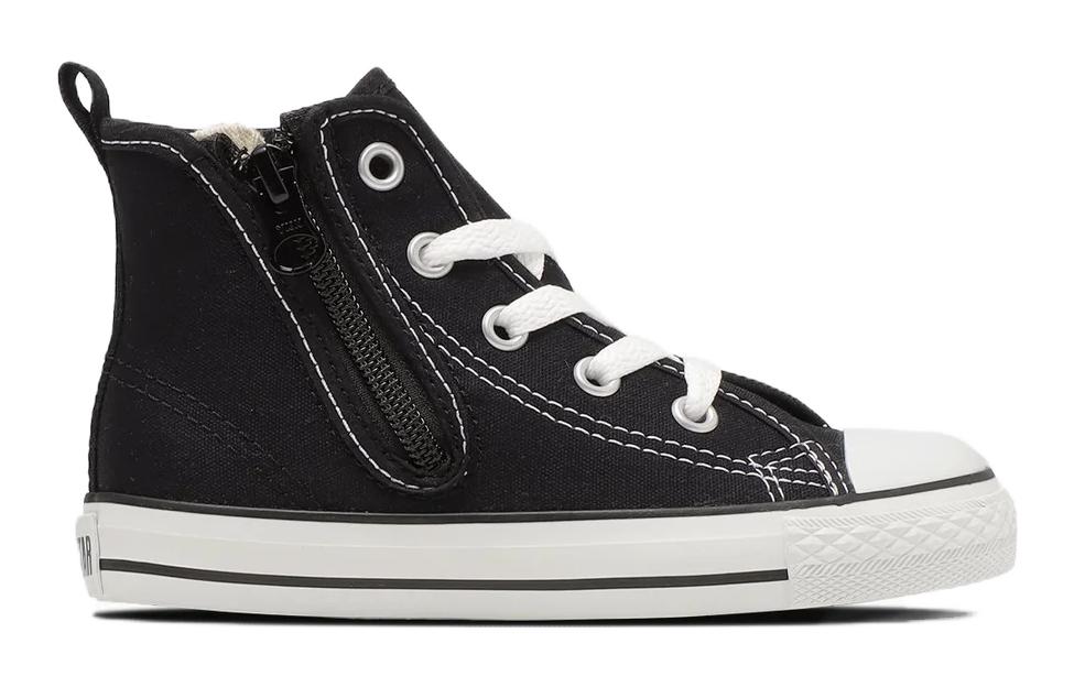 (GS) Converse Chuck Taylor All Star Zip Hi Japan 'Black' 32712041